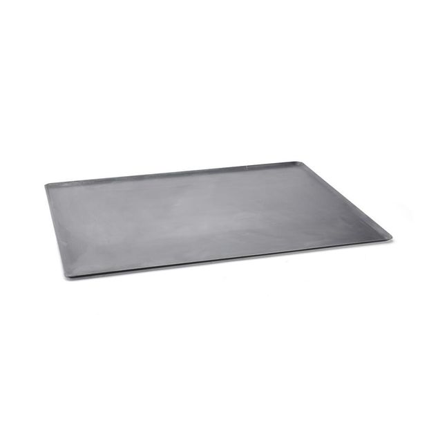 Steel Baking Tray Oblique Edge Th. 1,2