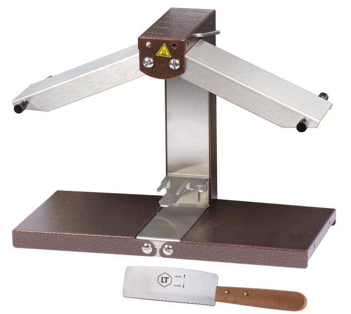 Louis Tellier (Bron Coucke) Raclette appliance - Brézière® - Signatures - Original - 110 V 900 W - with raclette knife