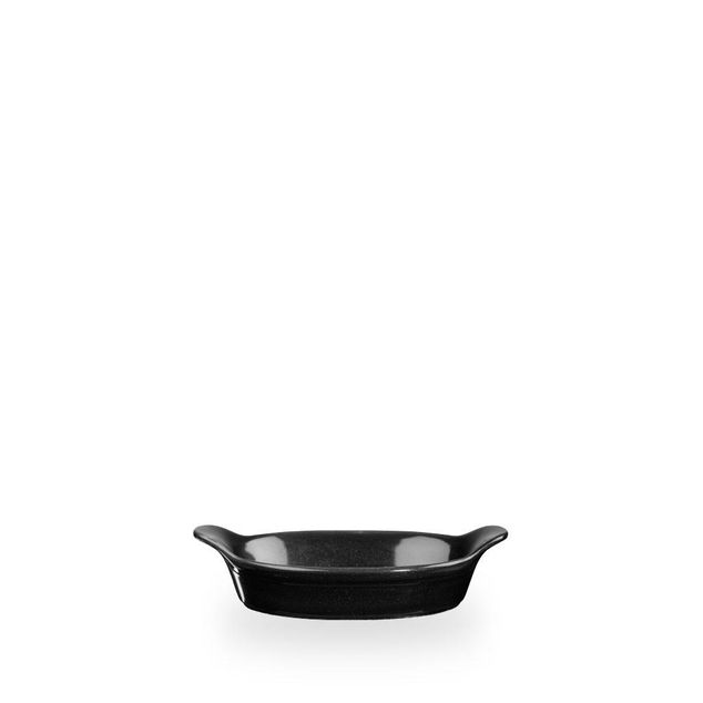 Oynx Black Small Rund Eared Ildfast 15 X 18Cm
