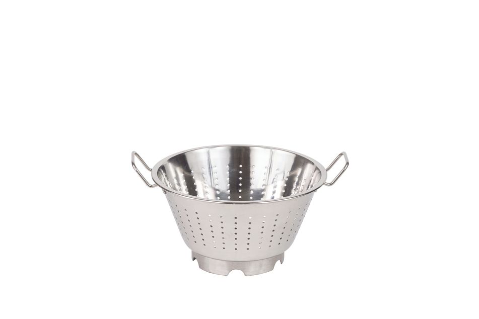 Louis Tellier Conical stainless steel colander with base - 32 cm - 2 handles