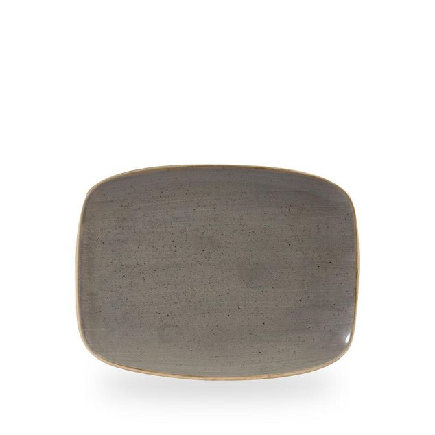 Stonecast Grey Chefs Oblong Tallerken 26.1 X 20.2Cm