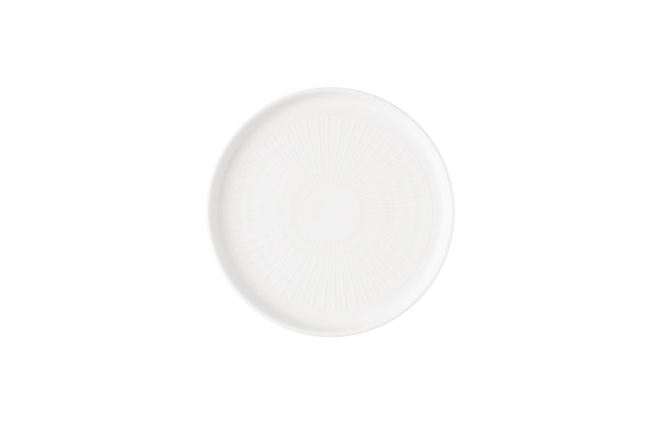 Inked Era White * Walled Plate * 21cm