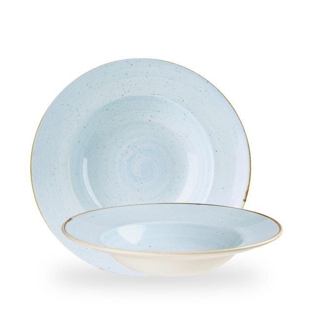 Stonecast Duck Egg Profile Wide Rim Bolle Large 28Cm