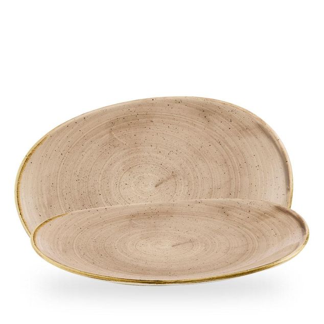 Stonecast Truffle / Opal Organic Platter  / 34.5cm