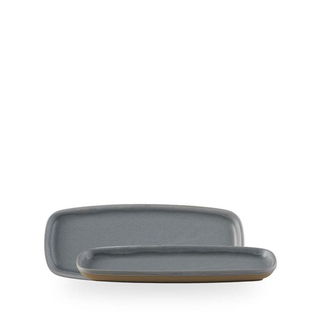 Emerge Seattle Grey Oblong Tallerken 25.1 X 10Cm