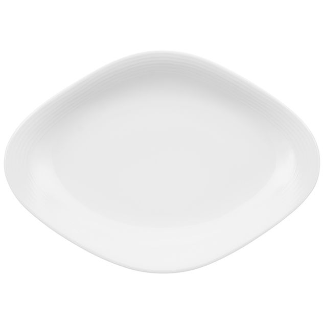 Sedona Dune Oval flat plate 360x250mm