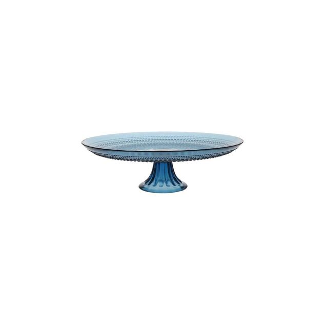 ACCESSORIES Cake Stand 33cm Blue - Ø34cm - H:110cm