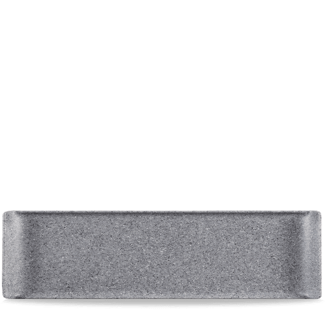 Plastic Rect Granite Melamine Fat 56 X 15.3Cm