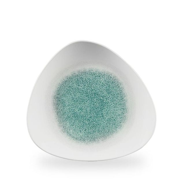 Raku Jade Green Lotus Tallerken 26.5Cm