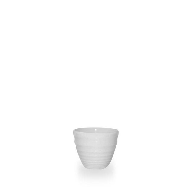 White Ripple Chip Mug 9.5 X 8.3Cm