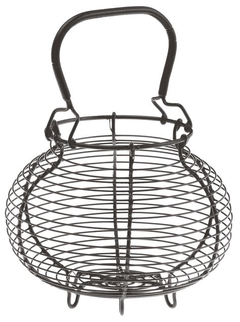 La Bonne Graine Salad, vegetables, eggs,… baskets - antique iron - Ø24 cm