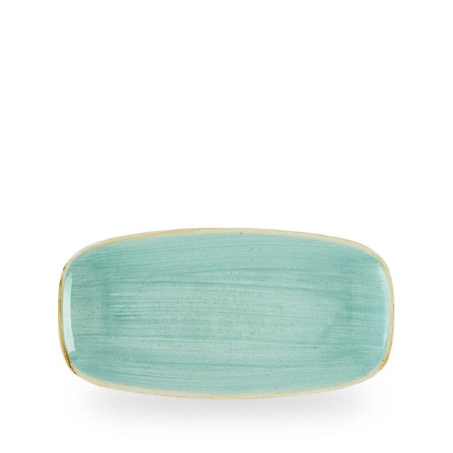 Stonecast Mint Chefs Oblong Plate 29,8x15,3cm