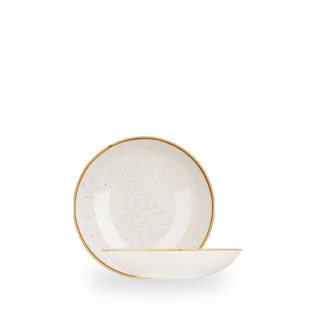 Stonecast Barley White Coupe Bolle 18.2Cm