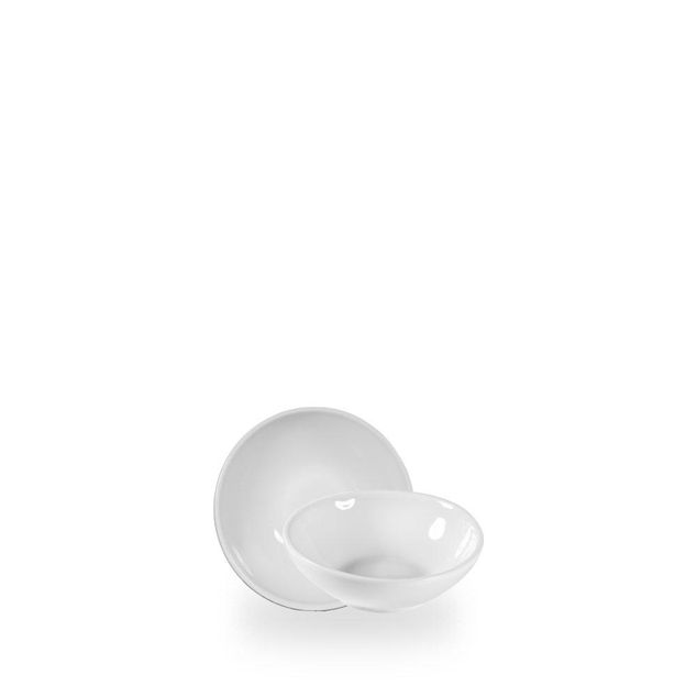 White Contour Shallow Bolle 11.6Cm