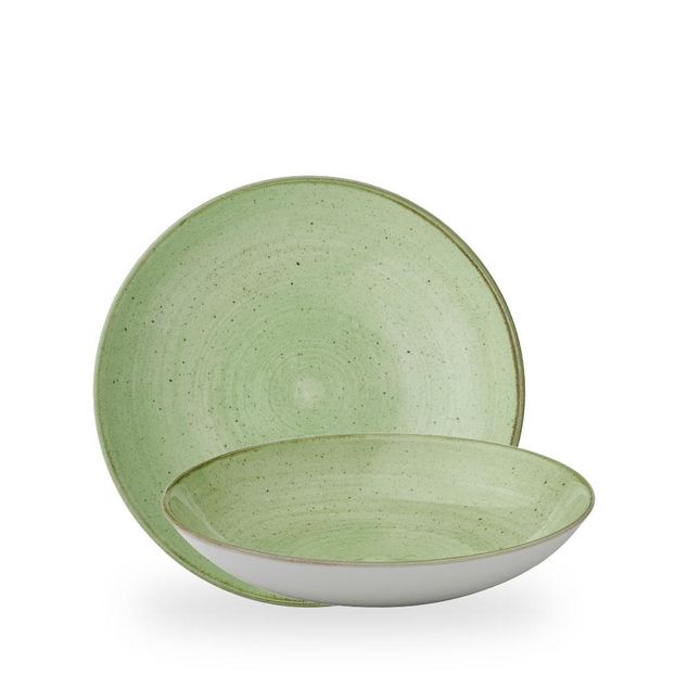 Stonecast Sage Green Evolve Coupe Bowl 24,8cm 113,6cl