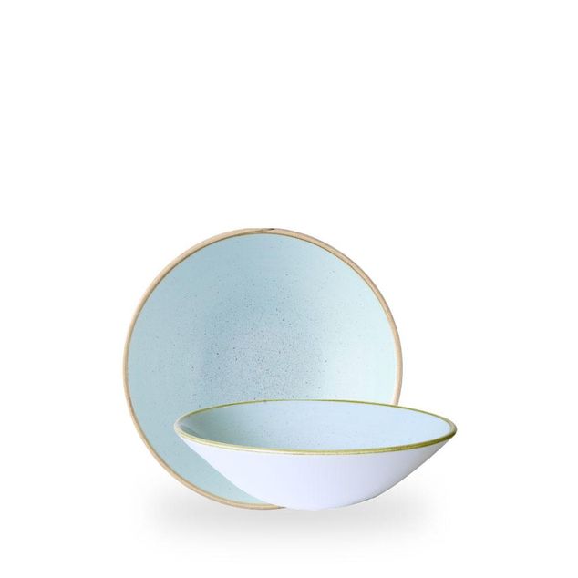 Stonecast Duck Egg Evolve Deep Coupe Bowl 19.6cm H: 5.5cm