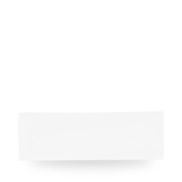 White Oblong Plate 32.3 x 10.5cm12