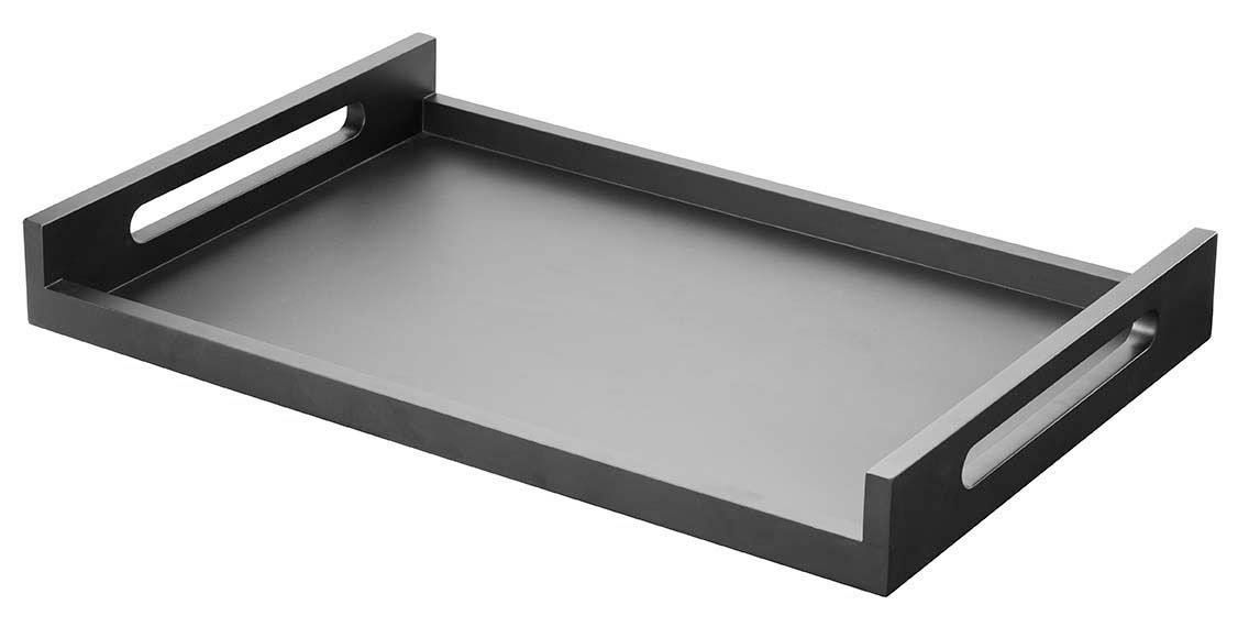 Ibr Room Service Fat Large 60,3Cm Black Laquered Wood