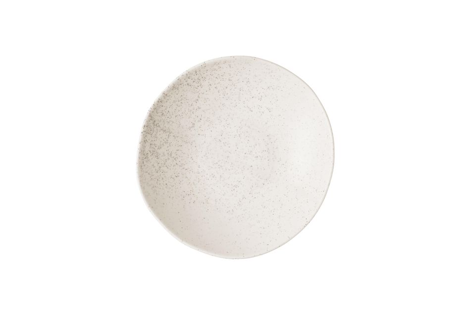 Stonecast Barley White Natural Organic Coupe Bowl * 22cm H:5cm 74cl