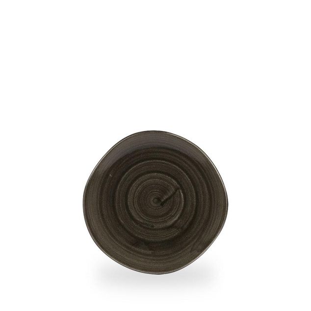 Stonecast Patina Iron Black Rund Trace Tallerken 18.6Cm