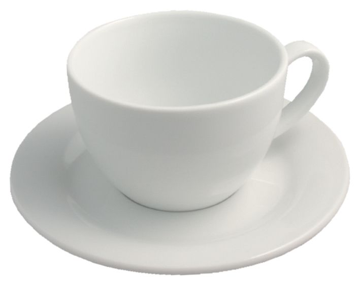 Alaska Cappucino Kopp And Saucer White