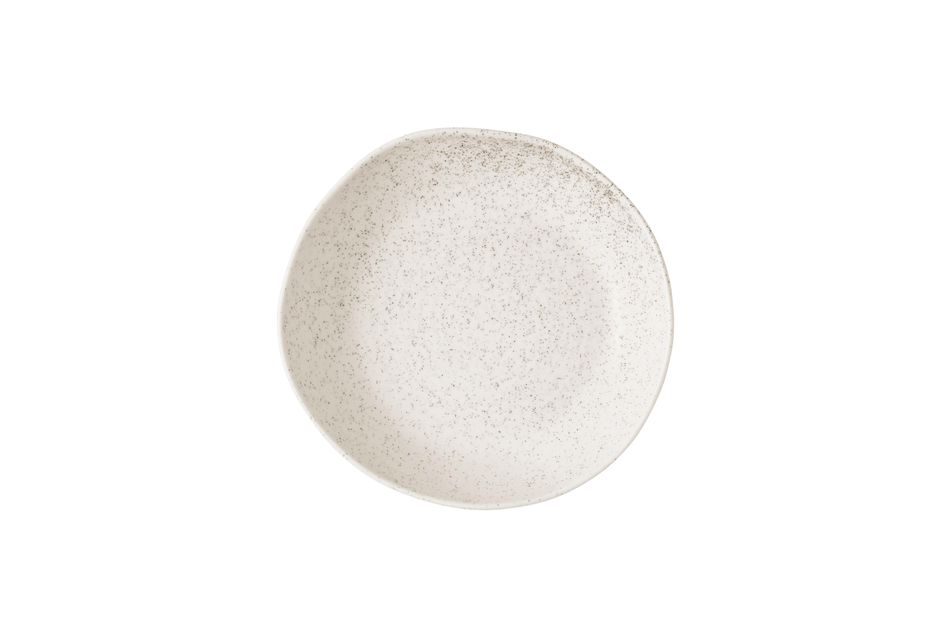 Stonecast Barley White Natural Organic Deep Bowl * 21.5cm H:4.5cm 77cl