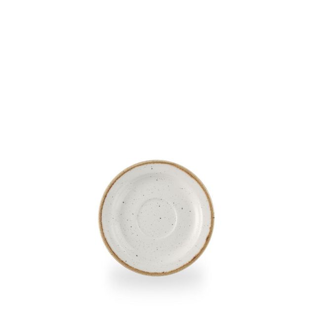 Churchill Stonecast Barley White Profile Saucer 15Cm