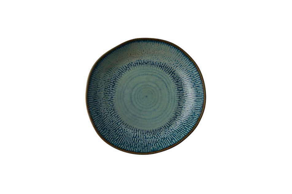 Inked Cascade Natural Deep Bowl 25cm