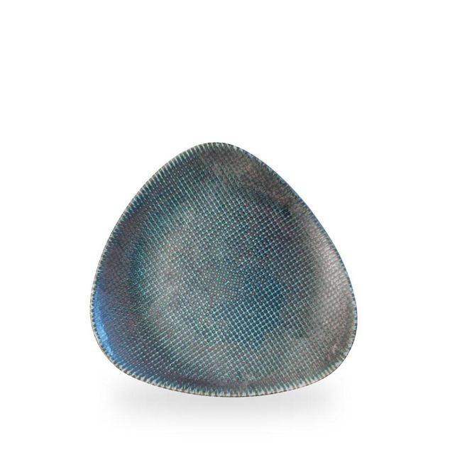 Astro Metallic Blue Lotus Plate 22.9cm