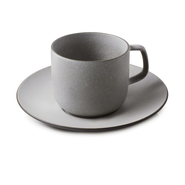 EQUINOXE Tea Cup And Saucer 20Cl Pepper