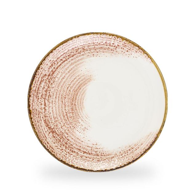Homespun Accents Coral Evolve Coupe Plate 28,8cm