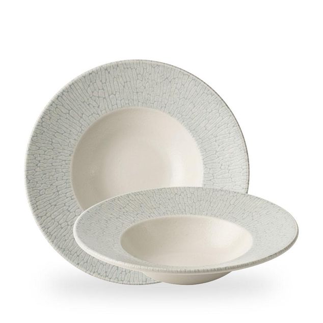 Delta Grey Profile Wide Rim Bowl 28cm 46.8cl