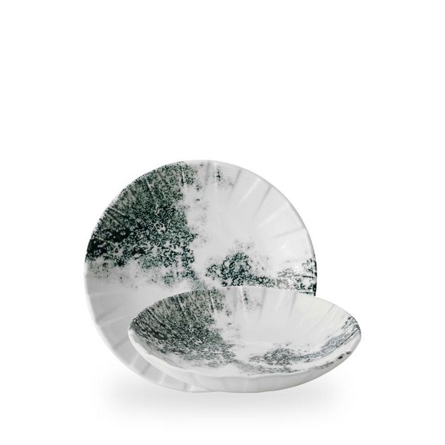 Alchemy Abstract Smoke Black Coupe Bowl 21cm 59cl
