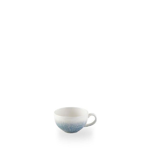 Raku Topaz Blue Cappuccino Kopp 22.7Cl H: 5.5Cm
