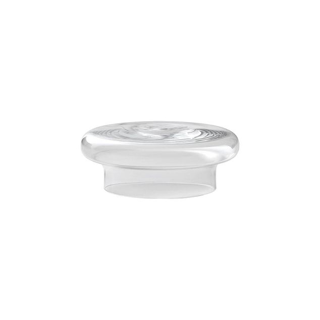 GRAVITY High Plate 132x50mm crystal - H:50cm