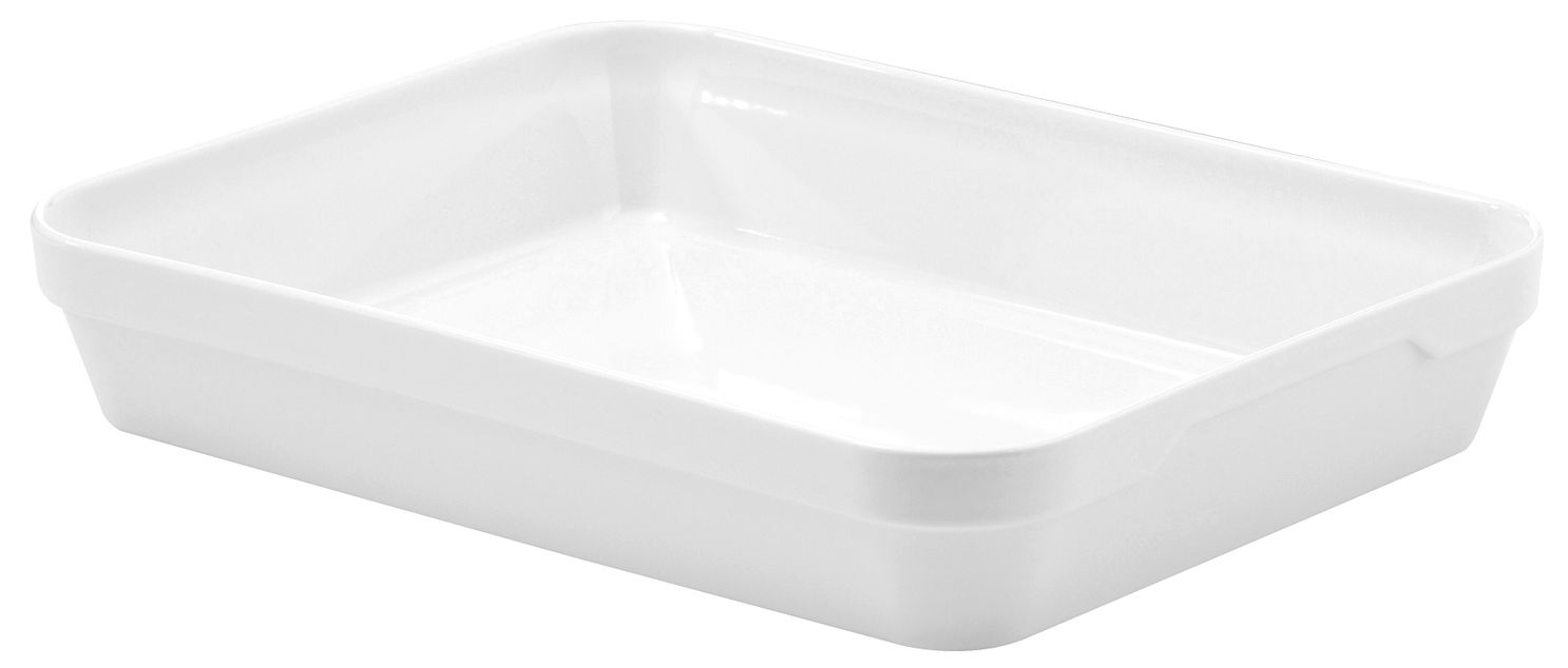 Essentiels Dyp Rektangulær Ildfast 28Cm White