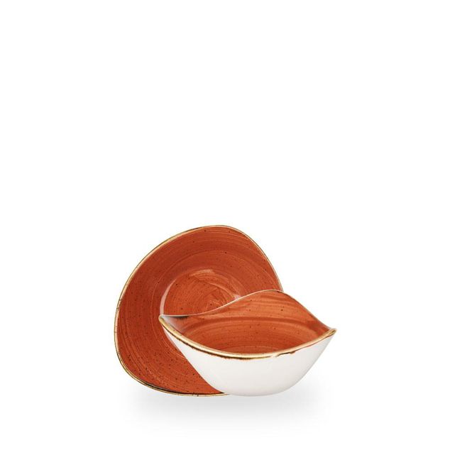 Stonecast Spiced Orange Lotus Bolle 15.3Cm