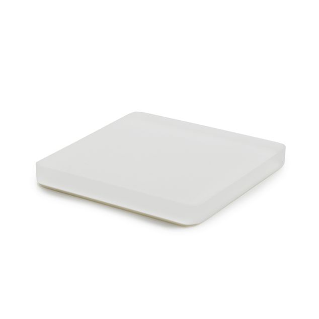 Mealplak Square Pastry Support 8Cm Nacryl White