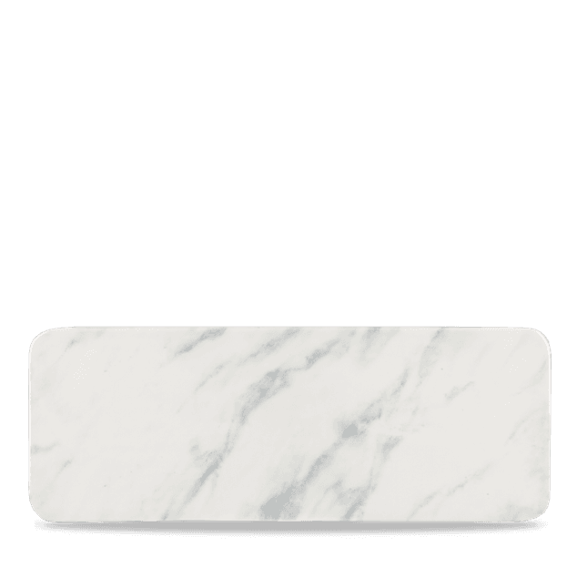 Marble Grey Rect Tile 37.6 X 14Cm