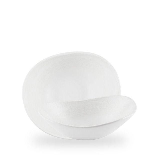Inked Elements Ice / Opal Organic Bowl  / 25cm 6cm 80cl