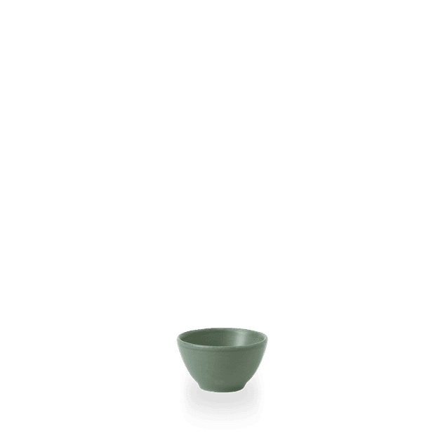 Andorra Green Contour Dip Pot 11Cl H: 5Cm