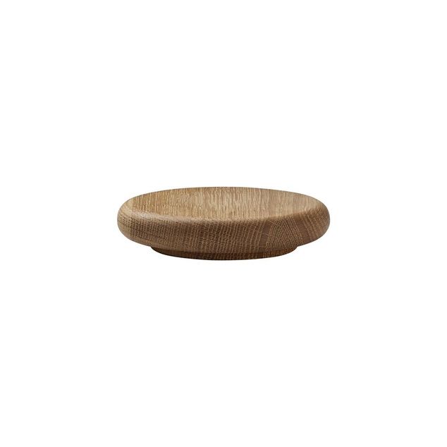 GRAVITY Raised Plate 132x28mm oak - H:28cm
