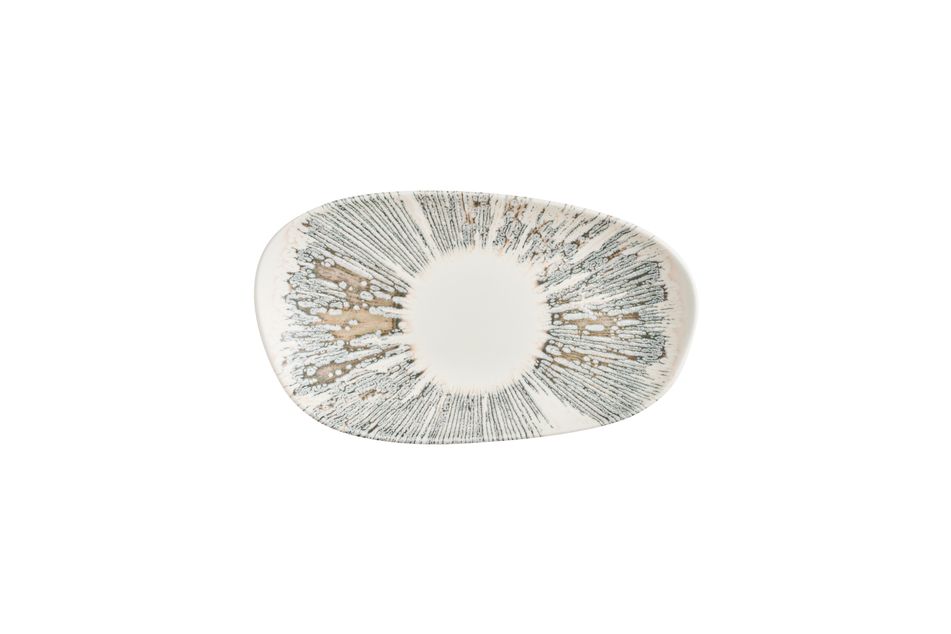 Opal Lyra Pink Opal * Organic Oblong Plate * 26 x 15cm