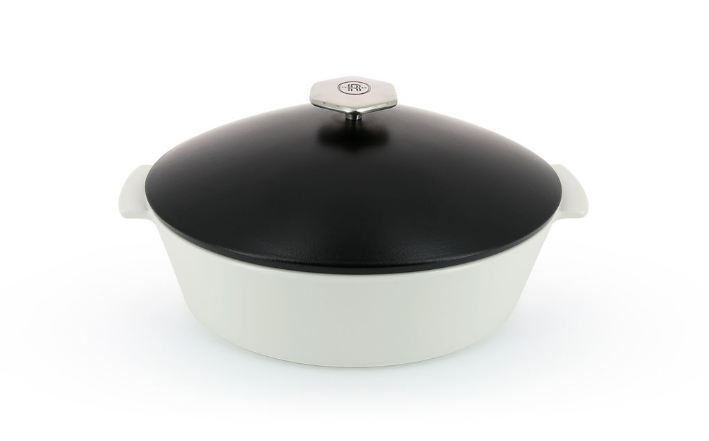 Revolution 2 Oval Cocotte 12.75''/32.5Cm Satin Black Induction