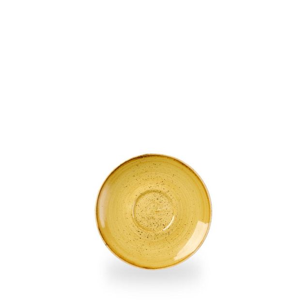 Stonecast Mustard Cappuccino Saucer 15,6cm