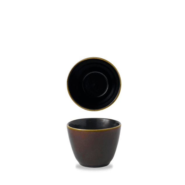 Siena Brown Contour Chip Mug 10Cm