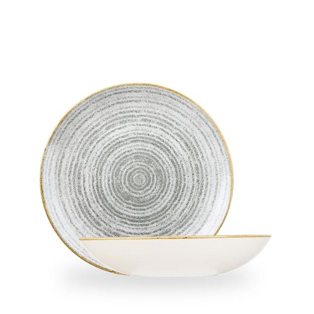Studio Prints Stone Grey Evolve Coupe Bolle 24.8Cm