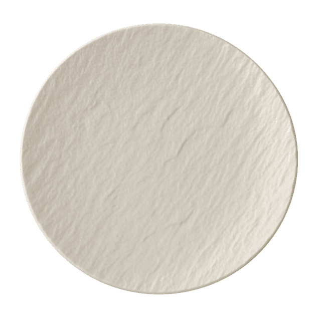 The Rock White Flat Coupe Plate 21Cmø