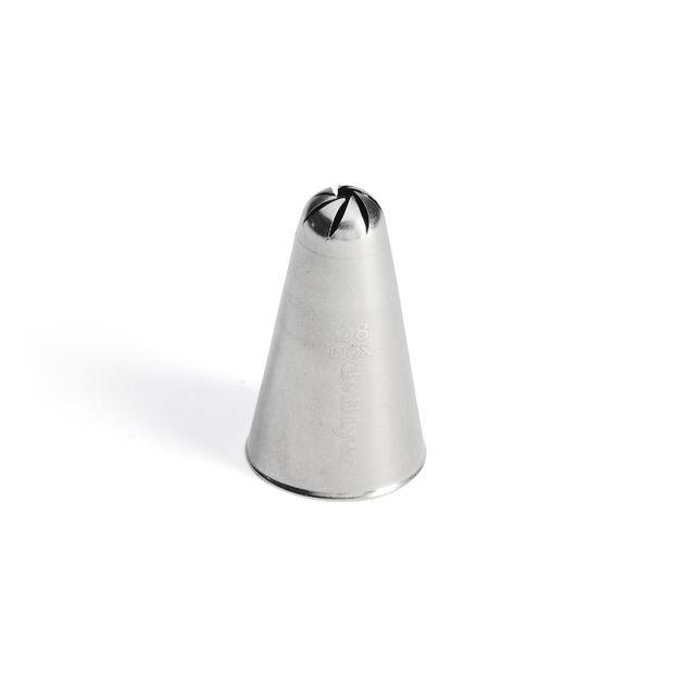 Rose Nozzle, Stainless Steel - 8 Points