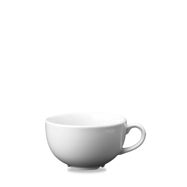 White Cappuccino Kopp 46Cl H: 7Cm